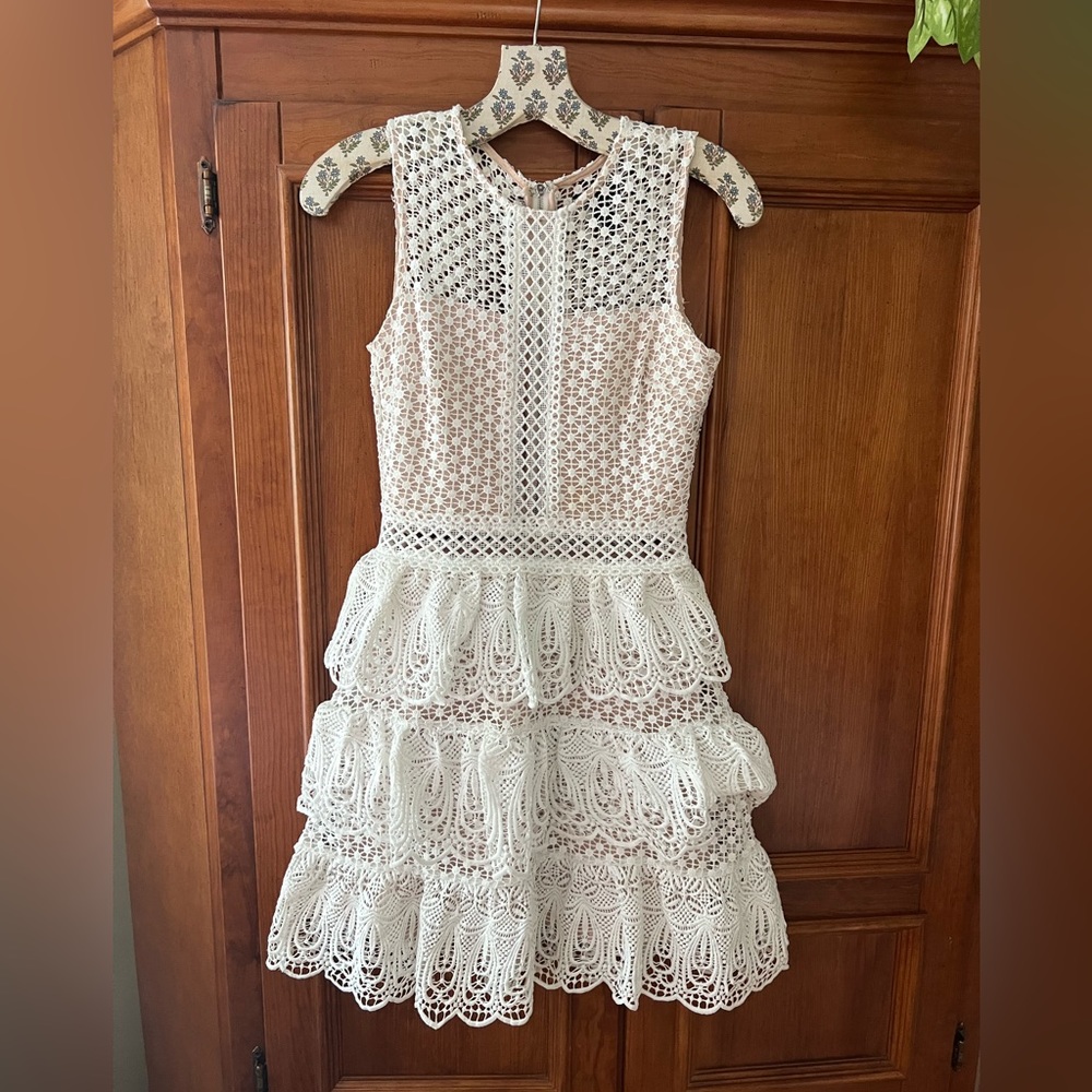 Aqua Bloomingdale’s white dress • size XS • perfect condition